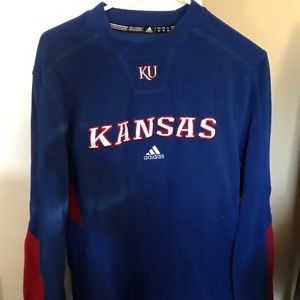 Ku fleece sweatshirt